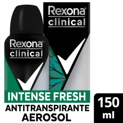 Antitranspirante Rexona Clinical Intense Fresh x150ml