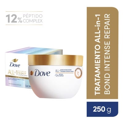 Máscara de Tratamiento DOVE Bond Intense Repair 250g