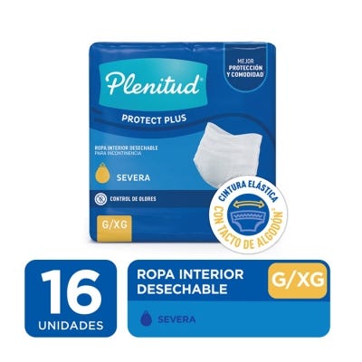 Ropa Interior Descartable Plenitud x16un