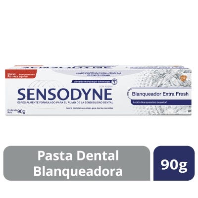 Pasta Dental Sensodyne Blanqueador Extra Fresh x90gr