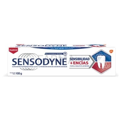 Pasta Dental Sensodyne Sensibilidad & Encías x100gr