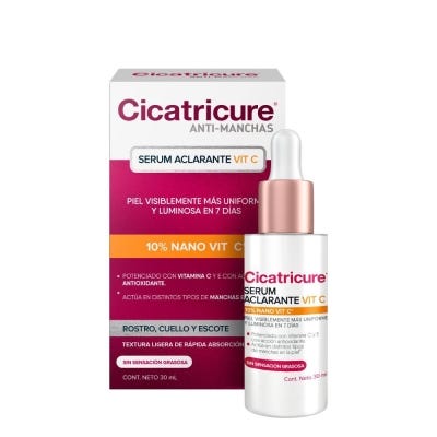 Serum Facial Cicatricure Aclarante Vitamina C x30ml