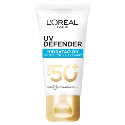 Crema Facial L'Oreal Dermo-Expertise UV Defender Hidratación Intensa FPS50 x40gr