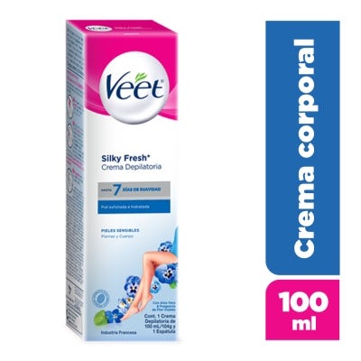 Crema Depilatoria Veet Piel Sensible x100ml