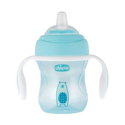 Vaso Para Bebe Chicco Transition Cup 4m+ Celeste