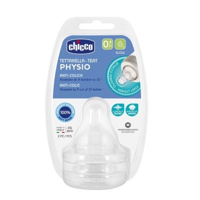 Tetina Chicco Flujo Lento (0m+)