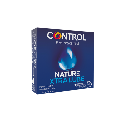 Preservativos Control Nature Extra Lubricado x 3