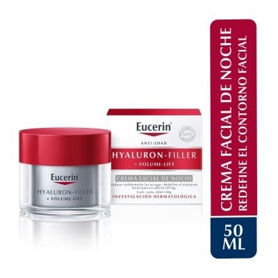 Crema Noche Eucerin HYALURON-FILLER + VOLUME-LIFT x50ml