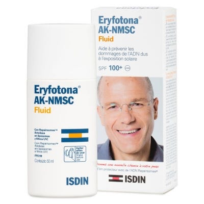 Protector Solar Isdin Eryfotona Ak-nmsc Fusion Fluid x50ml