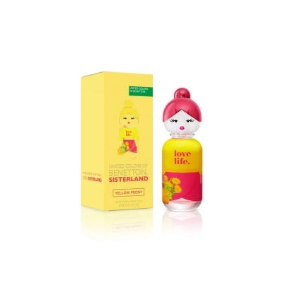 Benetton Sisterland EDT Yellow Peony x80ml