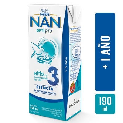 NAN OPTIPRO HMO 3 RTD SlimLeaf env.x 190 ml