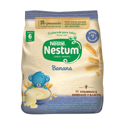 Cereal Infantil  Nestum Banana x225gr