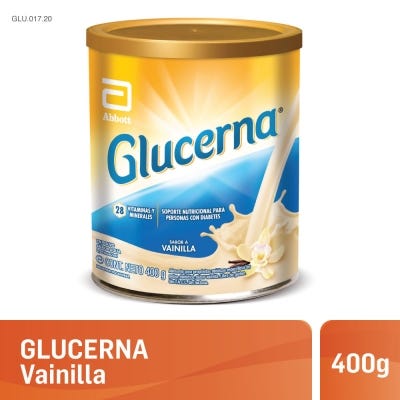 Glucerna Suplemento Nutricional en Polvo Sabor Vainilla x400g 
