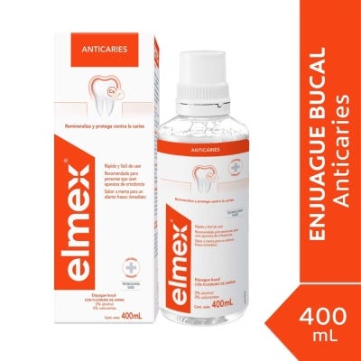 Enjuague Bucal Elmex Anticaries x400ml