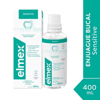 Enjuague Bucal Elmex Sensitive x400ml