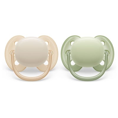 Chupete Avent X2U Ultra Soft Liso 0-6 M Nene