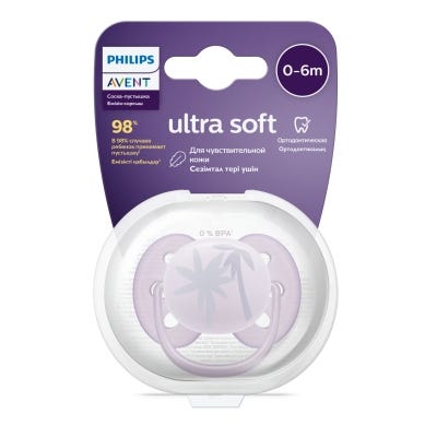Chupete Avent Ultra Soft Deco 0-6 M Nena