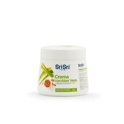 Crema Corporal Sri Sri Tattva C/aloe Y Aceite De Almendras x150gr