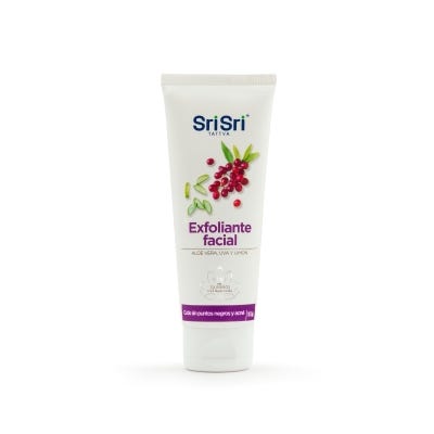 Exfoliante Sri Sri Tattva c/Aloe Vera, Uva y Limon x100gr