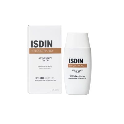 Solar Isdin Foto Ultra Active Unify Spf50+ Color x50ml