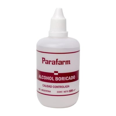 Alcohol Boricado Parafarm x100ml