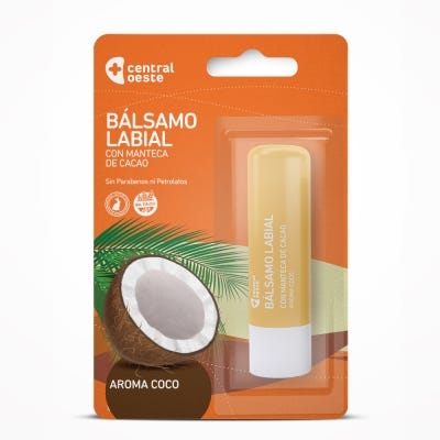 Balsamo Labial Central Oeste Coco x4,5gr