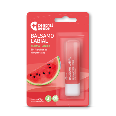 Balsamo Labial Central Oeste Sabor Sandia