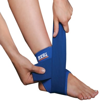 Tobillera Body Care Bc1402 T1 Con Ajuste Bandas El