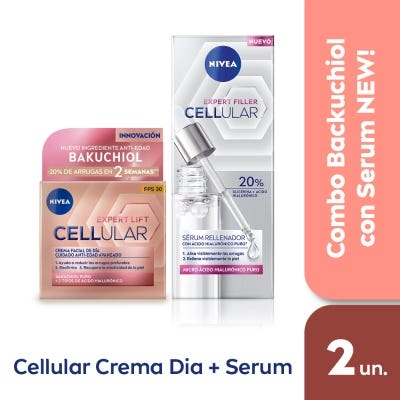 Combo Nivea Backuchiol Con Serum