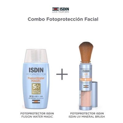 Combo Isdin Foto UV Mineral + Foto Fusion Water