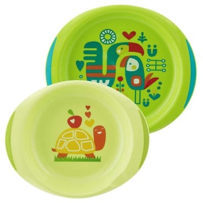 Set Chicco Platos 12m+ Verde