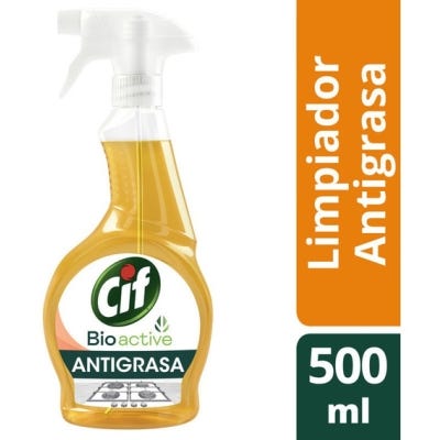 Limpiador Liquido Cif Antigrasa BioActive Gatillo x500ml