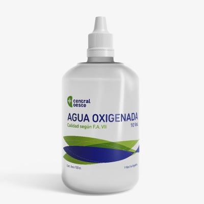 Agua Oxigenada Central Oeste 10 Vol x100ml