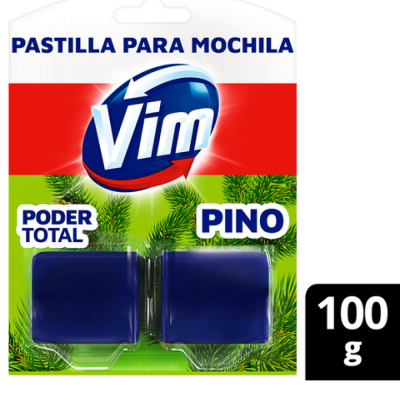 Pastillas Vim Poder Total Pino x100gr