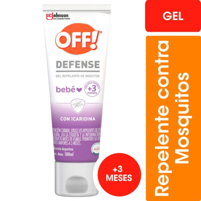 Repelente Para Mosquitos Off Defense bebe x100ml