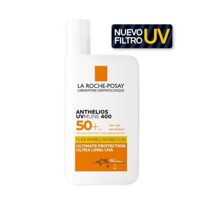 Protector Solar La Roche-Posay Anthelios Uv Mune Fluido Invisible FPS50 x50ml