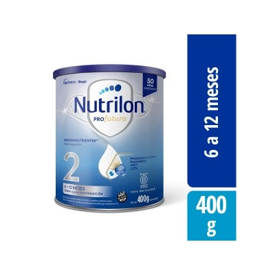 Nutrilon Leche Infantil x 400Grs Etapa 2 Profutura Polvo