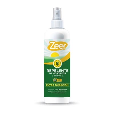 Repelente Para Mosquitos En Spray Extra Duracion Zeer x200ml