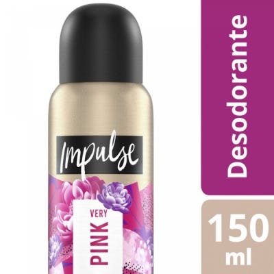 Desodorante En Aerosol Impulse Very Pink x96gr