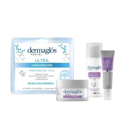 Kit Facial Dermaglós Ultra Firmeza Completo