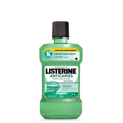 Enjuague Bucal Listerine Anticaries Zero x500ml