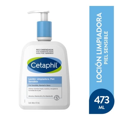 Loción Facial Cetaphil Limpiadora x473ml