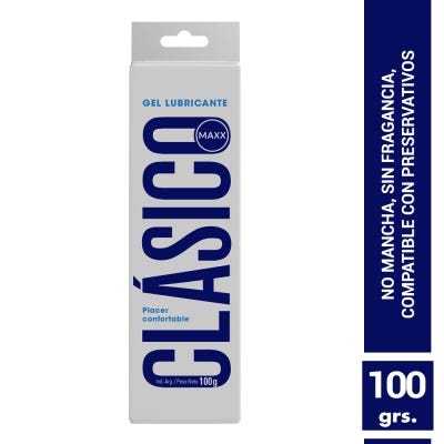 Gel Lubricante Maxx Clásico x100gr