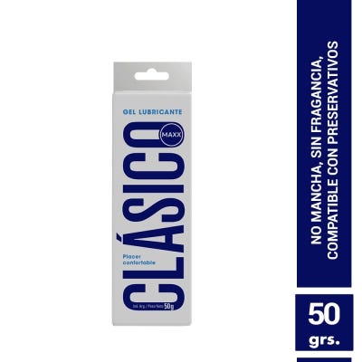 Gel Lubricante Maxx Clásico x50gr