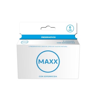 Preservativos Maxx espermicida x6un