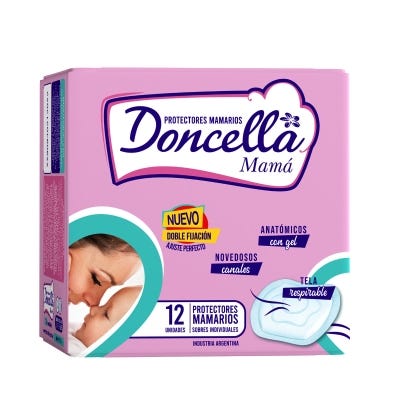 Protectores Mamarios Doncella x12