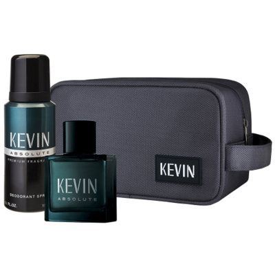 Kevin Absolute EDT 60Ml + Deo 150Ml + Neceser