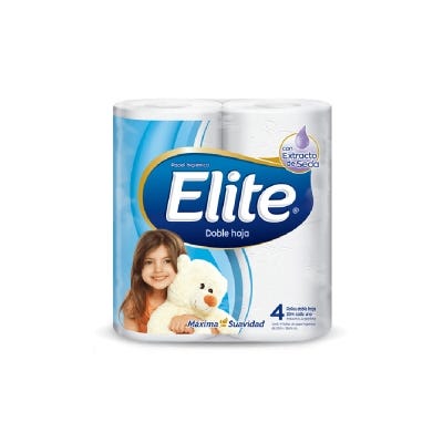 Papel Higienico Elite 30mt ph doble hoja soft touch x4