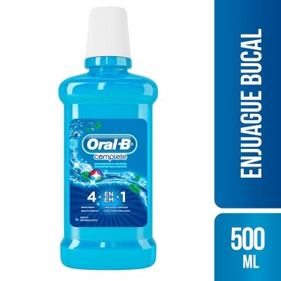 Enjuague Bucal Oral-B Complete Mta Refrescante x500ml