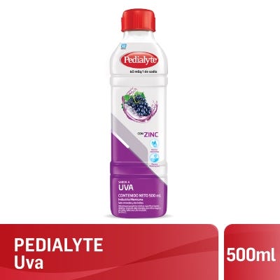 Pedialyte Suplemento Nutricional x 500 ml Uva